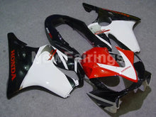 Cargar imagen en el visor de la galería, White and Red Black Factory Style - CBR600 F4i 04-06 Fairing Kit