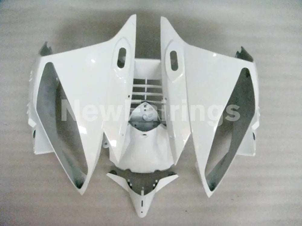 White and Red Black Factory Style - YZF-R6 06-07 Fairing Kit