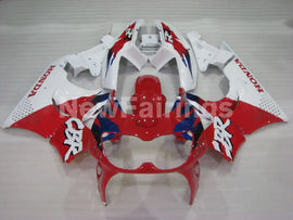 White and Red Blue Factory Style - CBR 900 RR 94-95 Fairing Kit