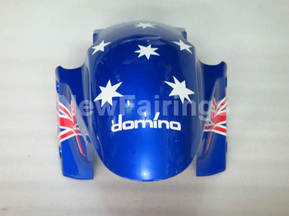 White and Red Blue Lee - CBR600RR 03-04 Fairing Kit