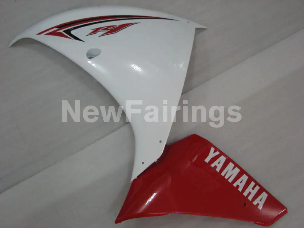 White and Red Factory Style - YZF-R1 09-11 Fairing Kit