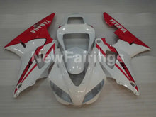 Cargar imagen en el visor de la galería, White and Red Factory Style - YZF-R1 98-99 Fairing Kit