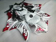 Cargar imagen en el visor de la galería, White and Red Flame - YZF-R1 07-08 Fairing Kit