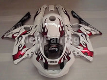 Cargar imagen en el visor de la galería, White and Red Flame - YZF600R Thundercat 96-07 Fairing Kit