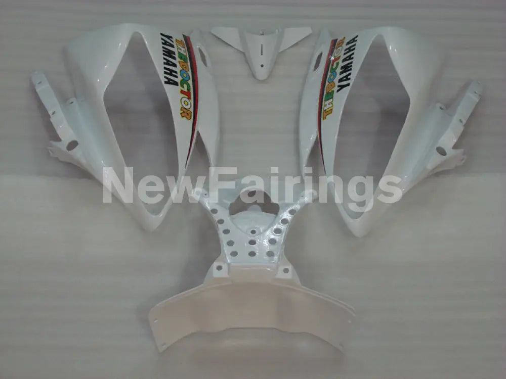 White and Red MICHELIN - YZF-R6 06-07 Fairing Kit