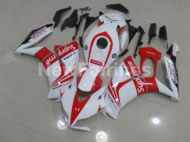 White and Red Supreme - CBR1000RR 12-16 Fairing Kit