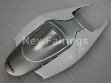 Cargar imagen en el visor de la galería, White and Silver Black Factory Style - GSX-R600 06-07 Fairing Kit