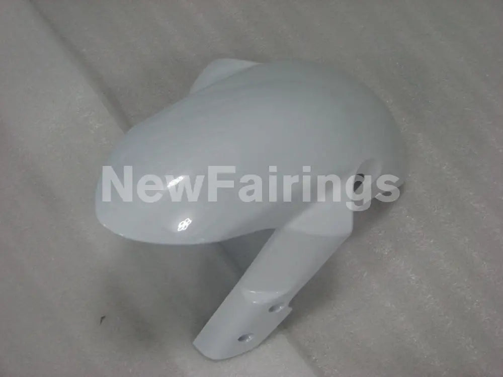 White and Silver Black Factory Style - GSX-R600 08-10 Fairing Kit