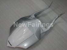 Cargar imagen en el visor de la galería, White and Silver Black Factory Style - GSX-R600 08-10 Fairing Kit