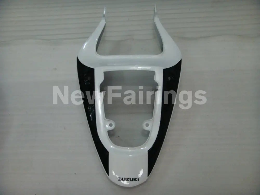 White and Silver Black Factory Style - GSX-R750 00-03 Fairing Kit