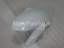 Cargar imagen en el visor de la galería, White and Silver Black Factory Style - GSX-R750 08-10 Fairing Kit