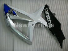 Cargar imagen en el visor de la galería, White and Silver Blue Factory Style - GSX-R600 08-10 Fairing Kit