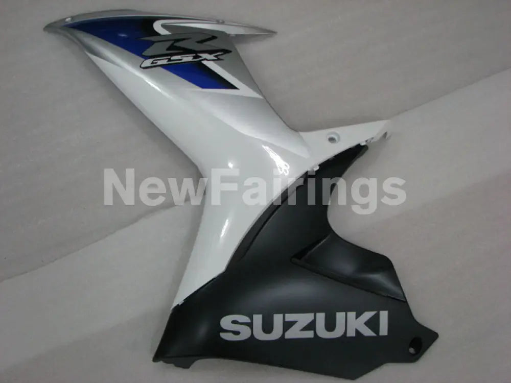 White and Silver Blue Factory Style - GSX-R750 11-24 Fairing Kit