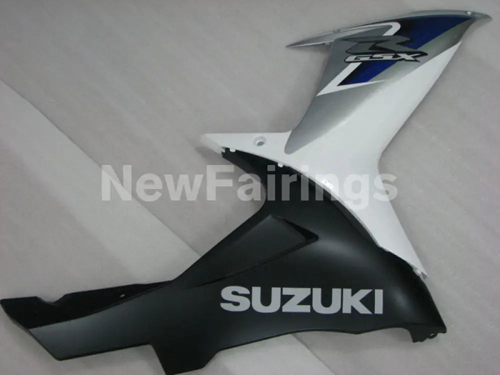 White and Silver Blue Factory Style - GSX-R750 11-24 Fairing Kit