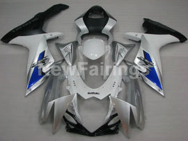 White and Silver Blue Factory Style - GSX-R750 11-24 Fairing Kit