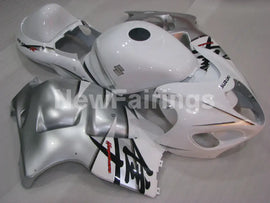 White and Silver Factory Style - GSX1300R Hayabusa 99-07 Fairing Kit