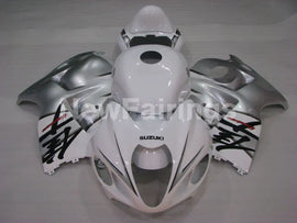 White and Silver Factory Style - GSX1300R Hayabusa 99-07 Fairing Kit