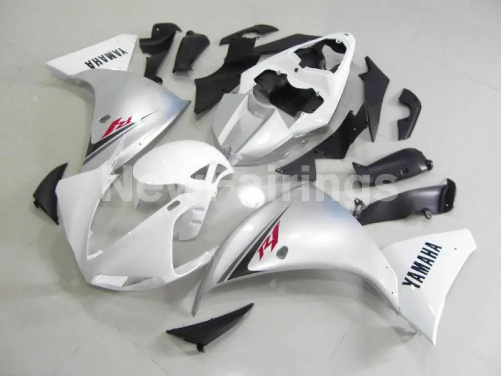 White and Silver Factory Style - YZF-R1 12-14 Fairing Kit