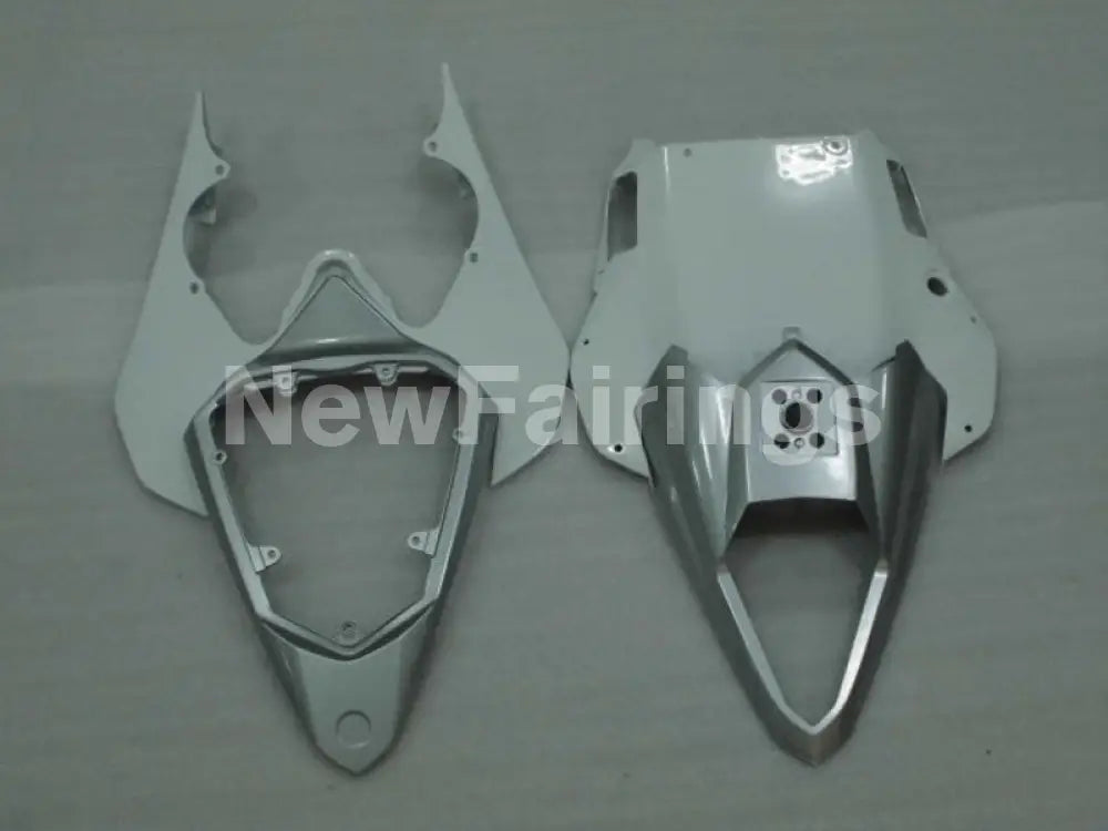 White and Silver Factory Style - YZF-R6 08-16 Fairing Kit