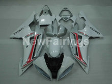 Cargar imagen en el visor de la galería, White and Silver Factory Style - YZF-R6 08-16 Fairing Kit