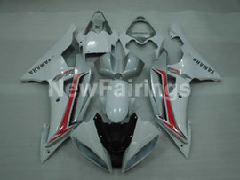 White and Silver Factory Style - YZF-R6 08-16 Fairing Kit
