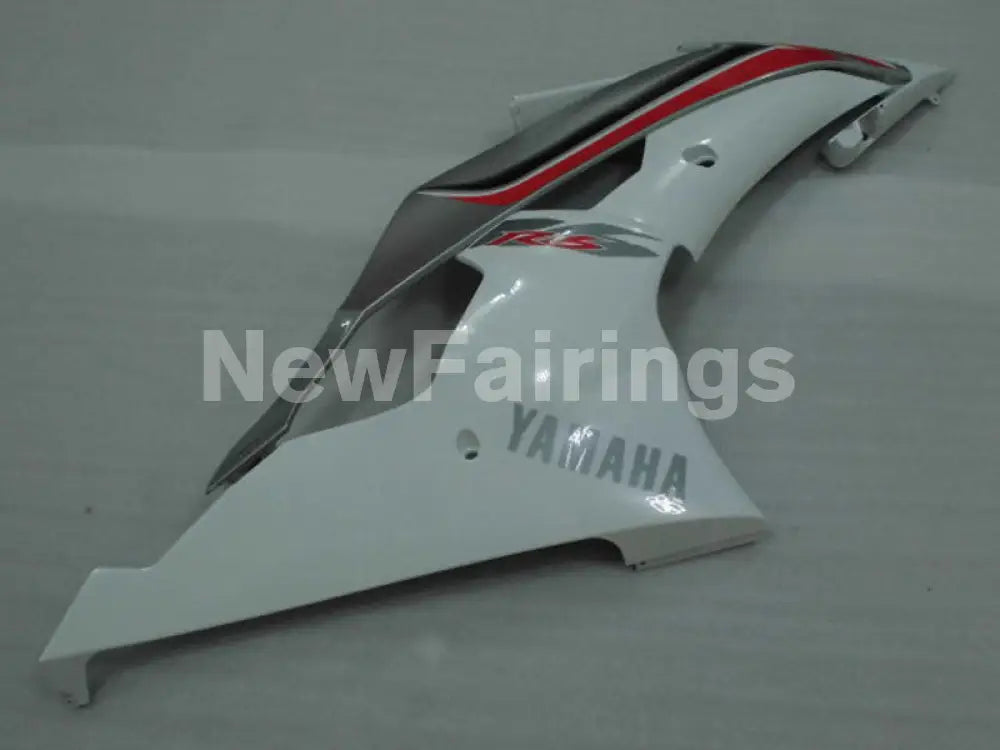 White and Silver Factory Style - YZF-R6 08-16 Fairing Kit