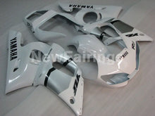 Cargar imagen en el visor de la galería, White and Silver Factory Style - YZF-R6 98-02 Fairing Kit