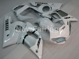 White and Silver Factory Style - YZF-R6 98-02 Fairing Kit