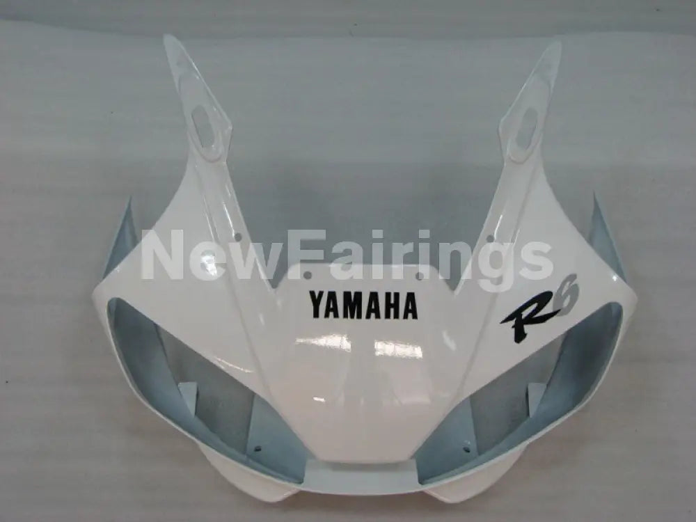 White and Silver Factory Style - YZF-R6 98-02 Fairing Kit