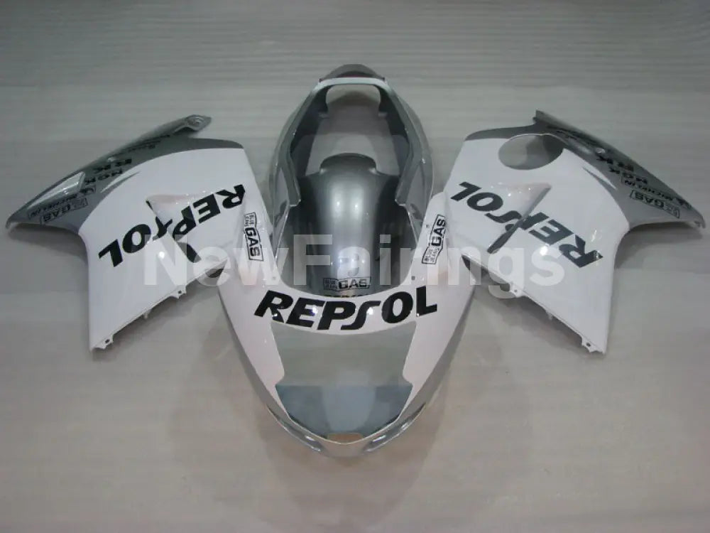 White and Silver Repsol - CBR 1100 XX 96-07 Fairing Kit