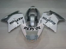 Cargar imagen en el visor de la galería, White and Silver Repsol - CBR 1100 XX 96-07 Fairing Kit
