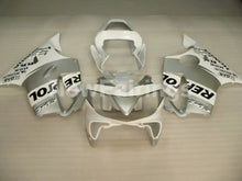 Cargar imagen en el visor de la galería, White and Silver Repsol- CBR600 F4i 01-03 Fairing Kit