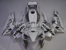 Cargar imagen en el visor de la galería, White and Silver Repsol - CBR600RR 03-04 Fairing Kit