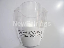 Cargar imagen en el visor de la galería, White and Silver Repsol - CBR600RR 03-04 Fairing Kit