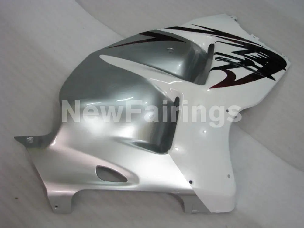 White and Silver Wine red Factory Style - GSX1300R Hayabusa 99-07 Fairing Kit