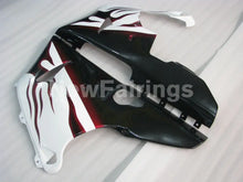 Cargar imagen en el visor de la galería, White and Wine Red Flame - YZF-R1 98-99 Fairing Kit