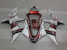 Cargar imagen en el visor de la galería, White and Wine Red joaodematos - YZF-R1 02-03 Fairing Kit