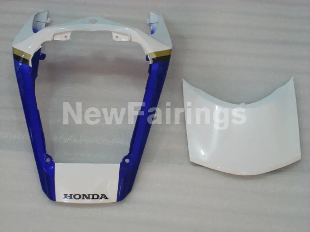 White and Black Blue Konica Minolta - CBR1000RR 08-11 Fairing Kit