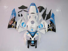 Cargar imagen en el visor de la galería, White and Black Blue Konica Minolta - CBR600RR 05-06 Fairing Kit
