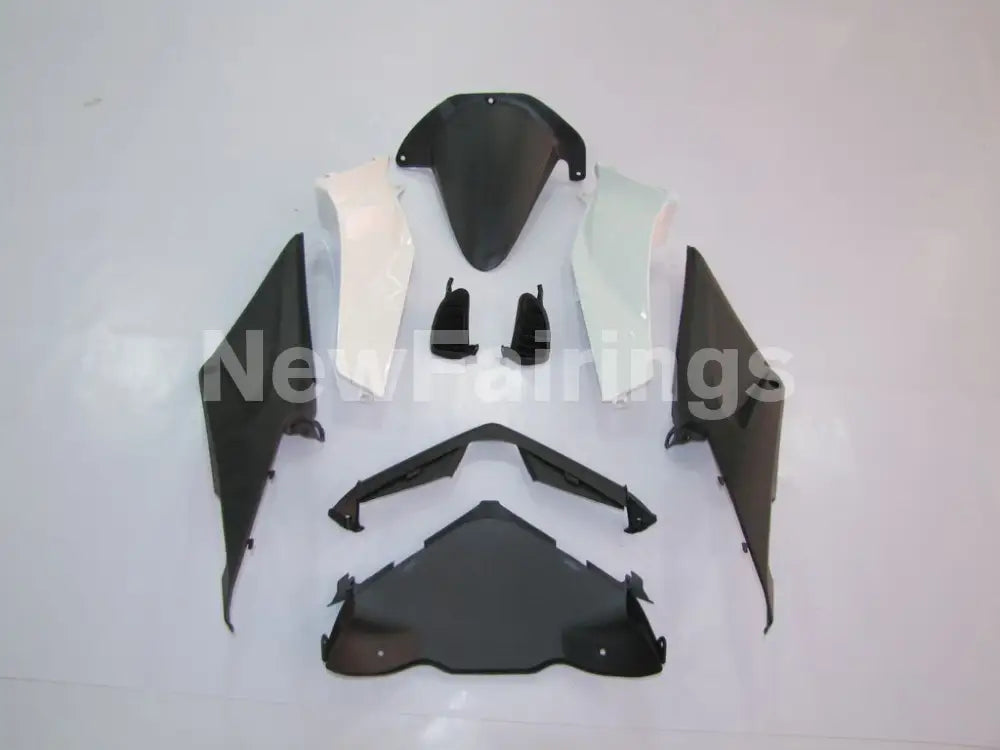 White and Black Blue Konica Minolta - CBR600RR 05-06 Fairing Kit