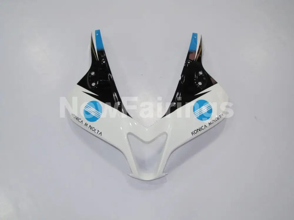 White Black and Blue Konica Minolta - CBR600RR 07-08 Fairing Kit