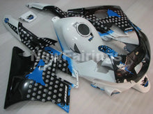 Cargar imagen en el visor de la galería, White and Black Blue Motorcycle - CBR600 F2 91-94 Fairing Kit