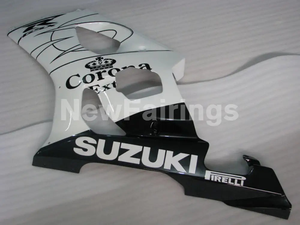White Black Corona - GSX-R1000 03-04 Fairing Kit