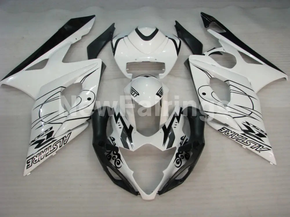 White Black Corona - GSX-R1000 05-06 Fairing Kit