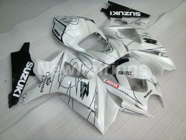 White Black Corona - GSX-R1000 07-08 Fairing Kit