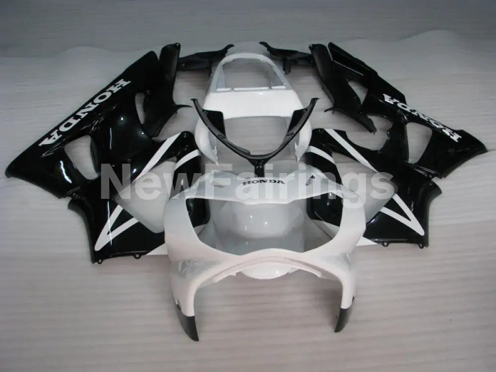 White Black Factory Style - CBR 929 RR 00-01 Fairing Kit