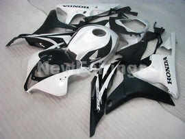 White and Black Factory Style - CBR600RR 07-08 Fairing Kit
