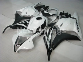 White and Black Factory Style - CBR600RR 09-12 Fairing Kit