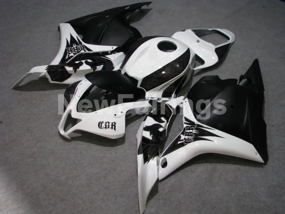 White Black Factory Style - CBR600RR 09-12 Fairing Kit