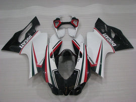 White and Black Factory Style - Ducati 1199 Panigale 12-14 Fairing Kit